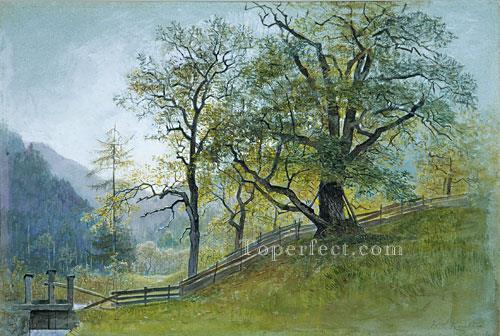 Vahm In Tyrol Near Brixen scenery Luminism William Stanley Haseltine Oil Paintings